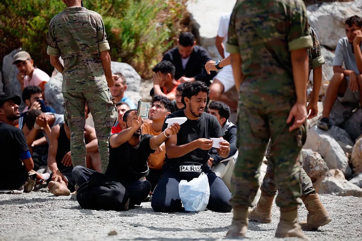 Legion Is Detaining and Concentrating Groups of Migrants in Ceuta Before Deporting Them to Morocco, With Soldiers Admitting the Destination
