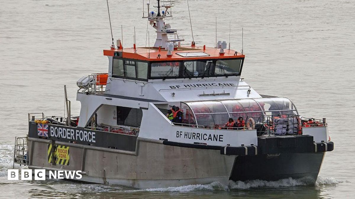 150 Migrants Were Rescued Tuesday Morning After Their Boat Caught Fire While Attempting to Cross the Channel to the UK