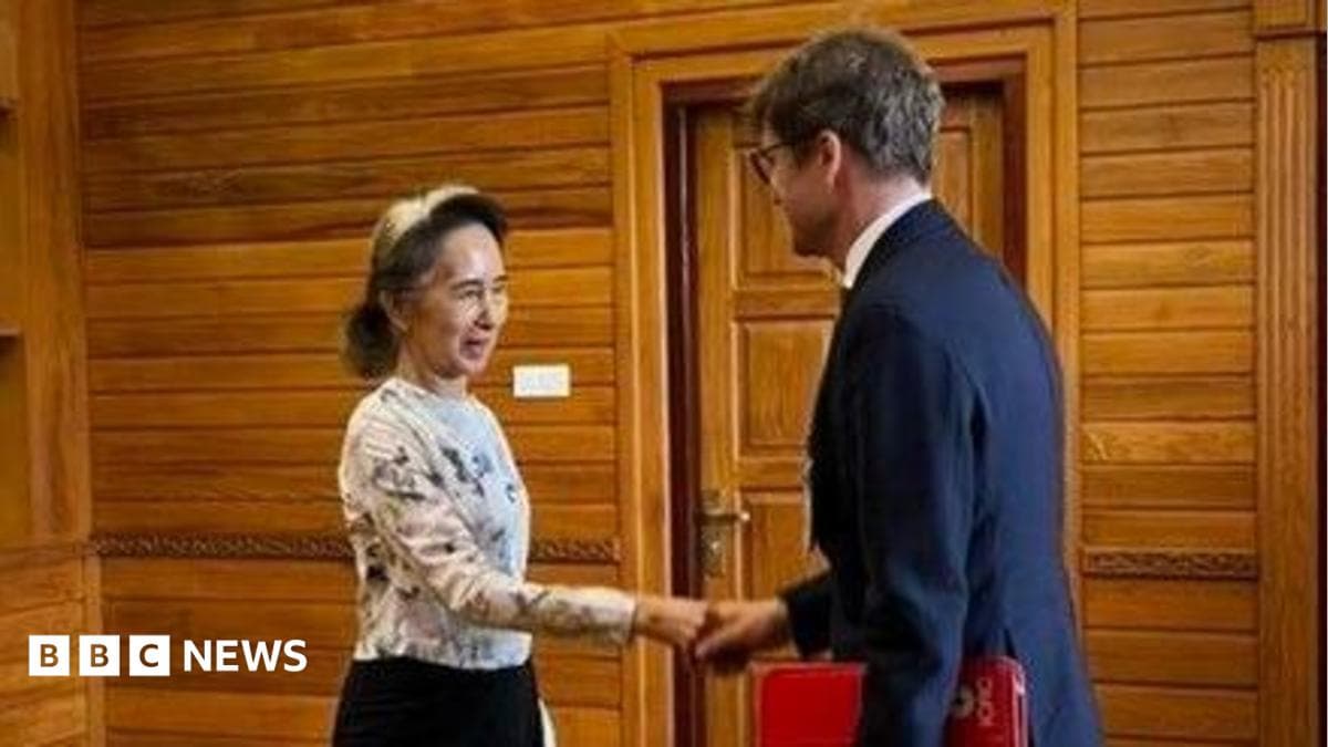 Kyi Meeting With an International Committee of the Red Cross Delegation, Marking Her First Confirmed Outside Contact in Two and a Half Years