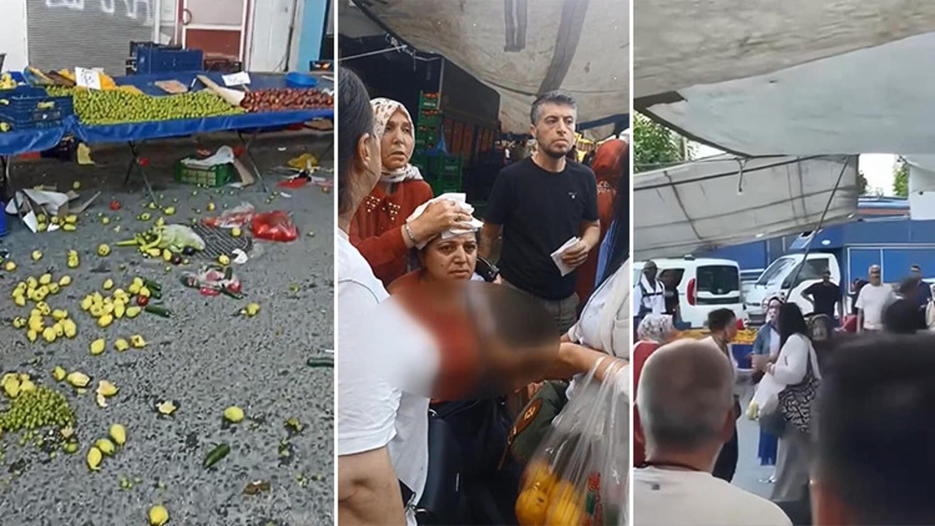 Olay, 27 Temmuz Pazartesi Günü Saat 19.00 Sıralarında Kulaksız Mahallesi'nde Kurulan Semt Pazarında Meydana Geldi