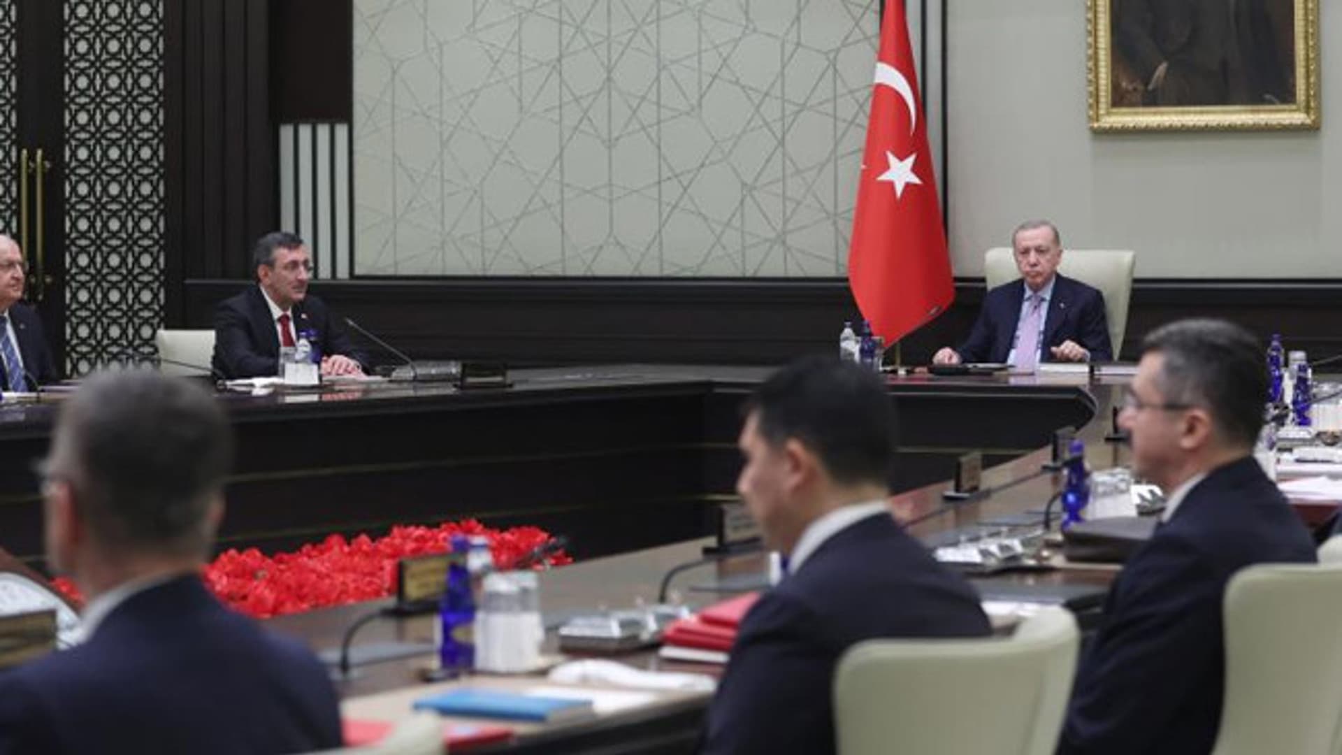 Council Meeting Chaired by President Recep Tayyip Erdoğan at the Presidential Complex in Ankara Has Concluded After 2 Hours and 15 Minutes