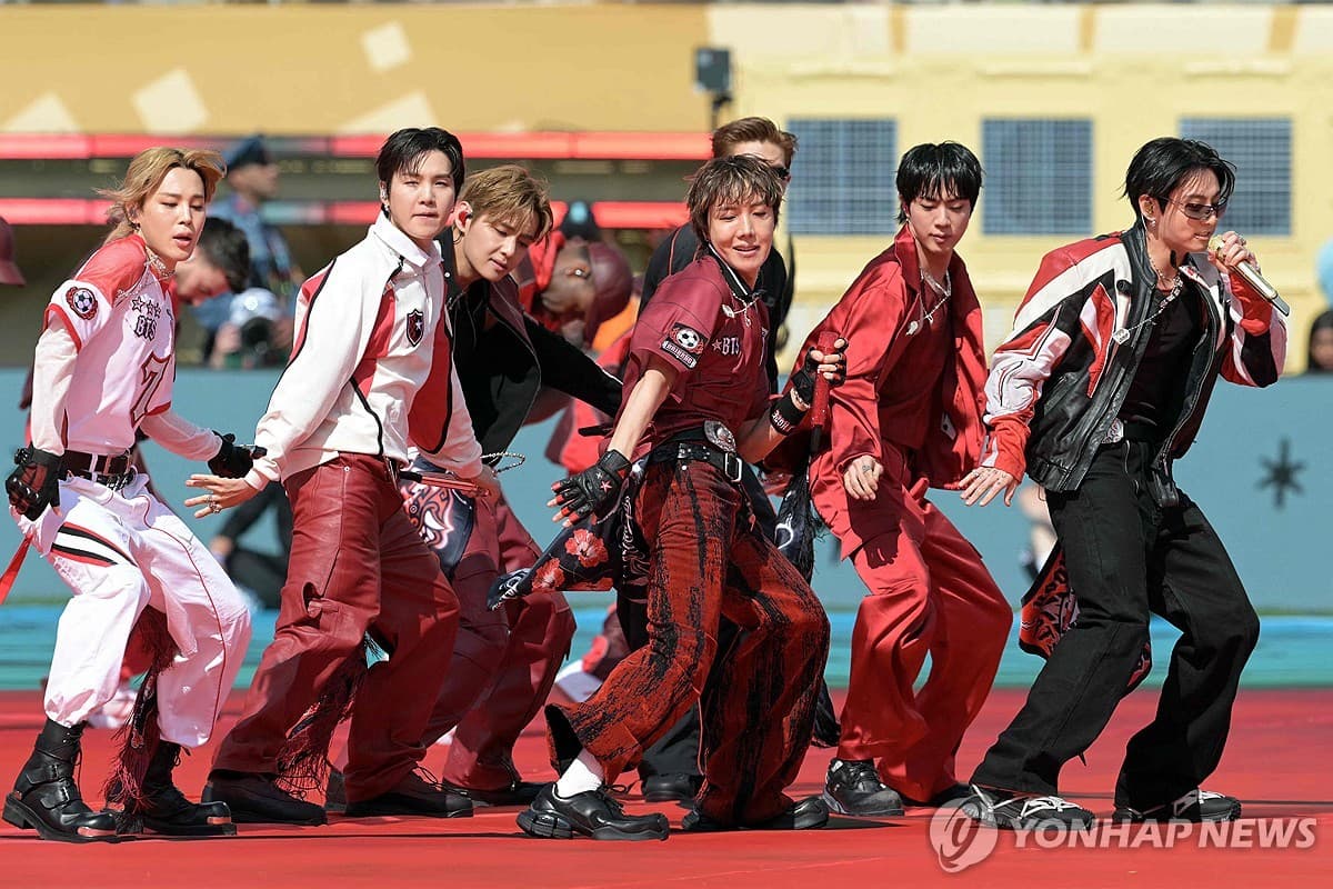 BTS headlines first halftime show at World Cup final