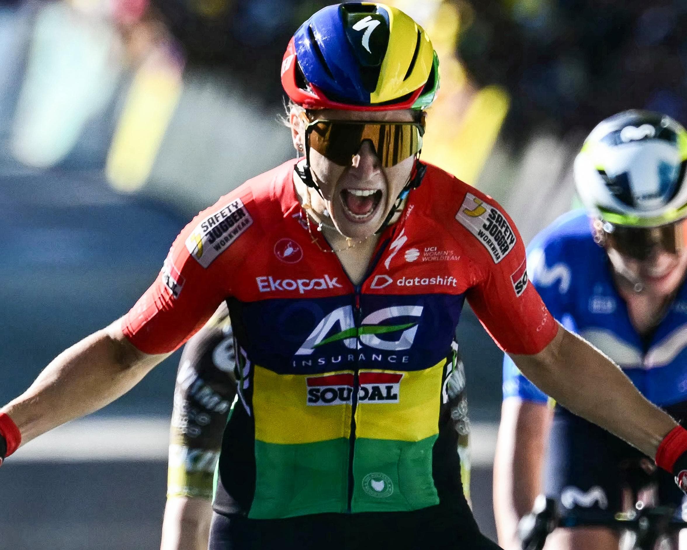 Marlen Reusser Retained the Overall Lead Over Demi Vollering on Another Scorching Stage Through Central France