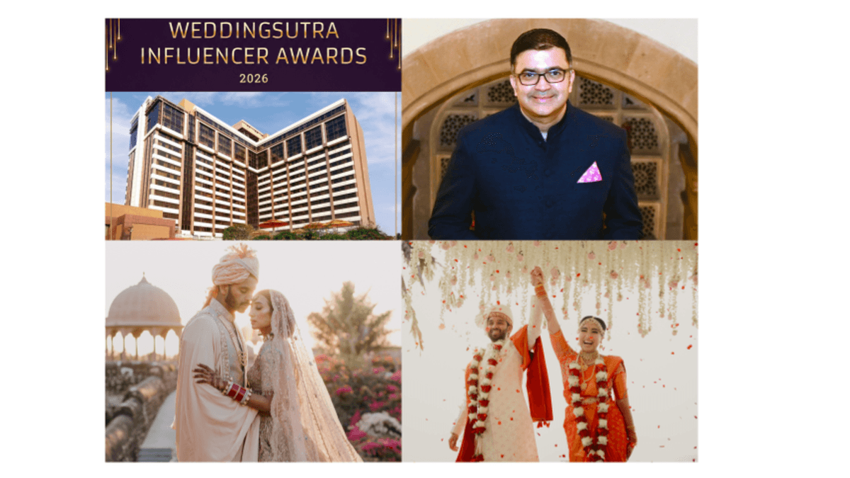 Weddingsutra Influencer Awards Will Take Place on August 19, 2026, at Taj Lands End in Mumbai, Co-hosted by IHCL and Weddingsutra.com