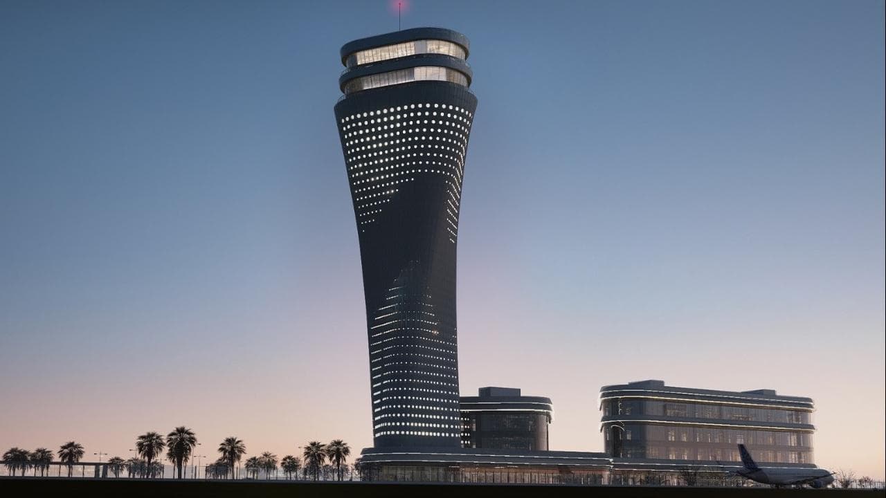 New 77-Meter Air Traffic Control Tower to Boost Antalya Airport Capacity