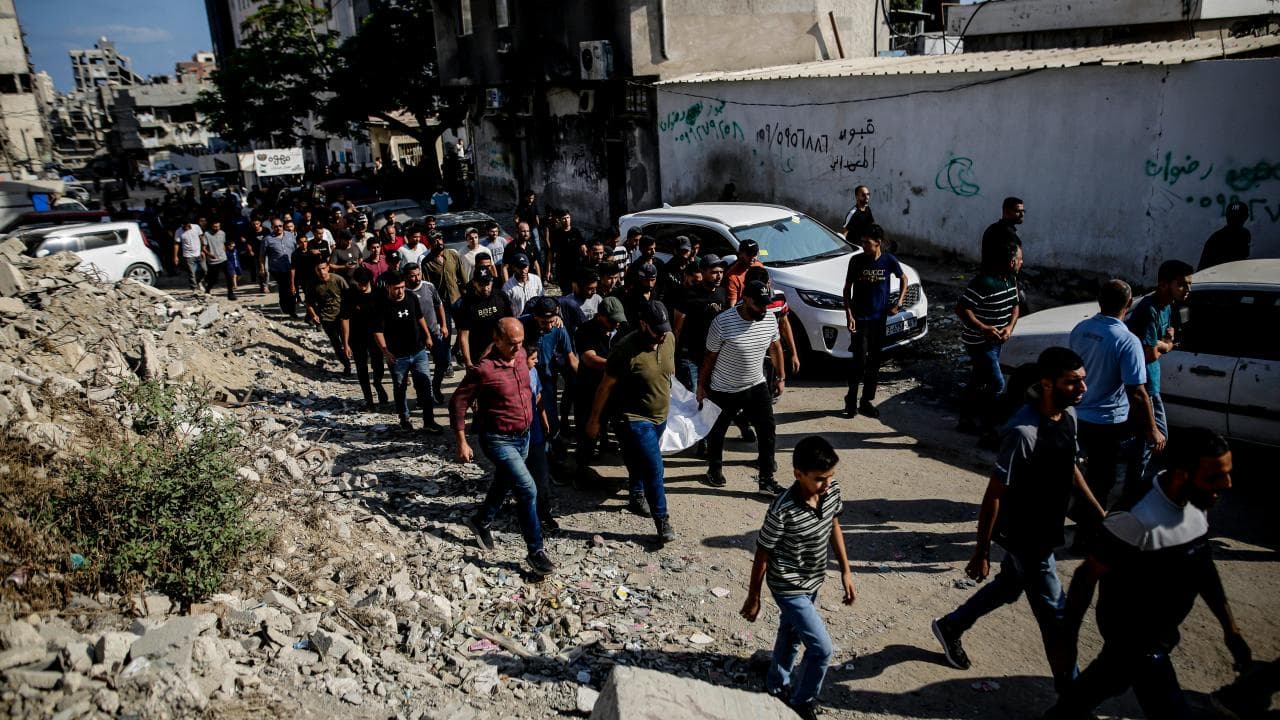 In the Jabalia Refugee Camp, Northern Gaza, a Drone Attack Killed One Palestinian and Wounded Several, Some Critically