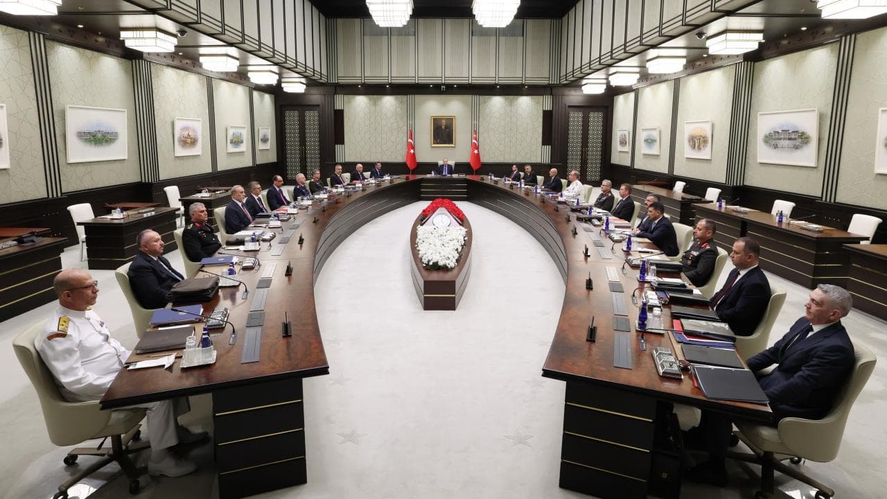 Turkey's Security Council Reviews Anti-terror Progress and Regional Issues