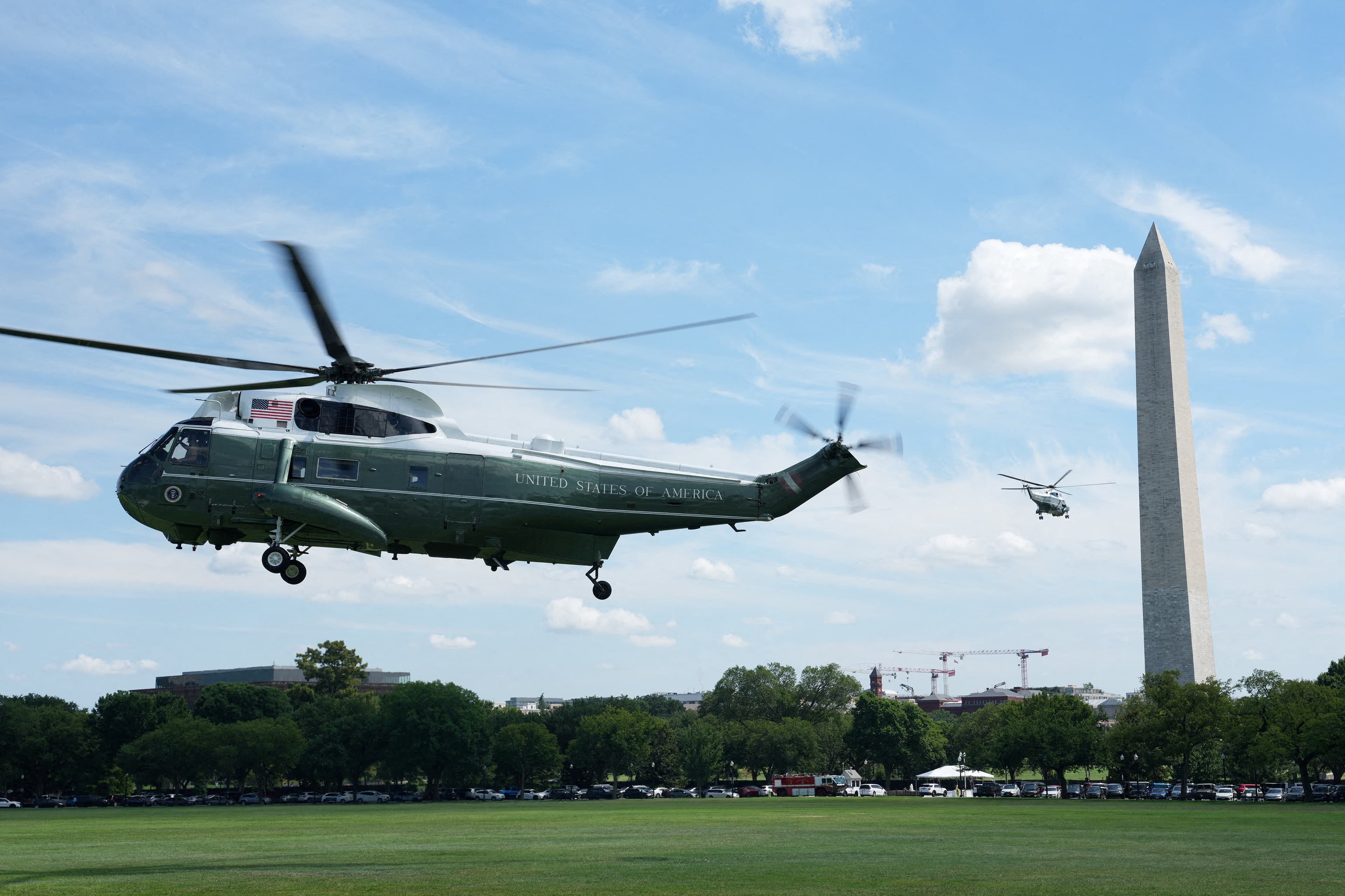 FAA Says Trump's Helicopter Briefly Flew Too Close to Passenger Jet