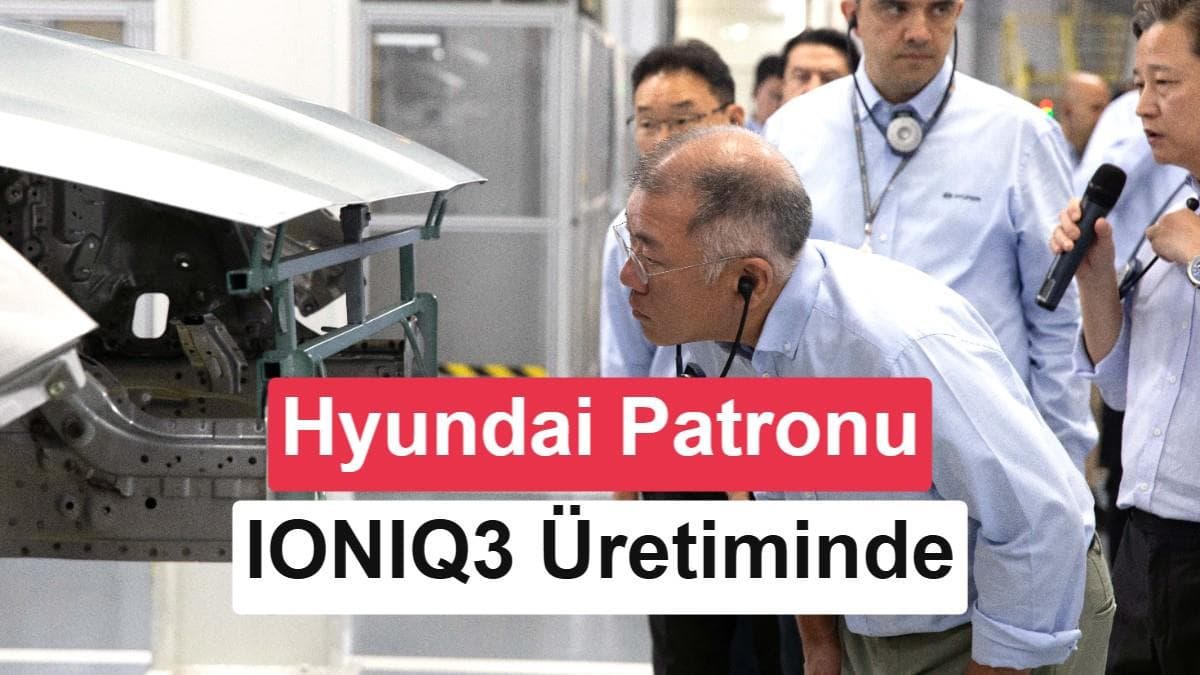 During the Visit, Chung Toured the Assembly Line, Met With Workers, and Reviewed the Factory's EV Conversion Strategy