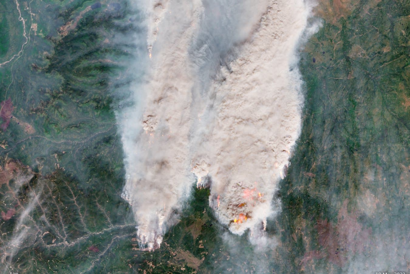 El Humo de Los Incendios Forestales Canadienses Redujo Un 3% La Generación Solar En Europa En 2023