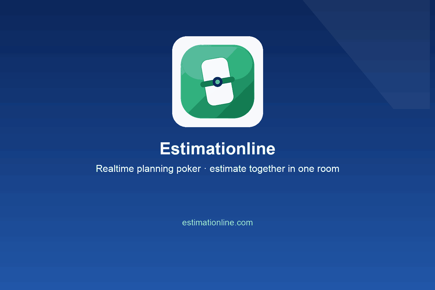 Estimationline — ریئل ٹائم پلاننگ پوکر — ٹیم کو ایک کمرے میں اندازہ لگائیں۔